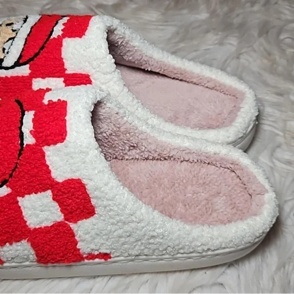 🎅🎅Santa Checkered Christmas Slippers🎅🎅 - Picture 8 of 9